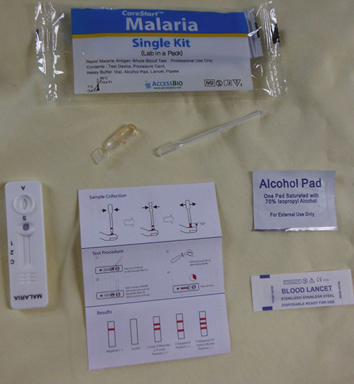 Malaria Testing Kit - Lab in a pack x 1 test | Buzz Off